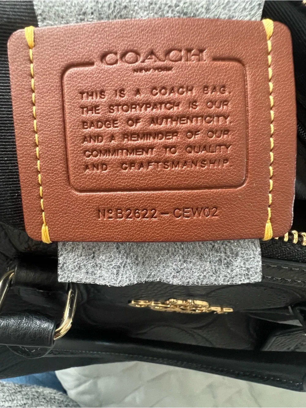 Coach Large Rowan Satchel In Signature Leather
